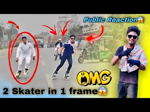 I meet with ​⁠@aminurskating62 😍 | Brother Skating new video 😱 #brotherskating #skating