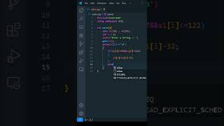 Have You Tried Converting Strings to UPPERCASE in C++? | CodeHankering by Krish | #shorts