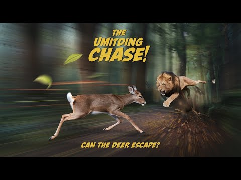 Deer vs. Lion: Who Will Win This Wild Chase?