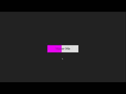 CSS3 Button Half Hover Effect | Эффект кнопки с наплывом фона