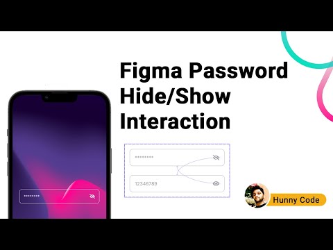Password Hide/Show Interaction in Figma #figma #figma interaction