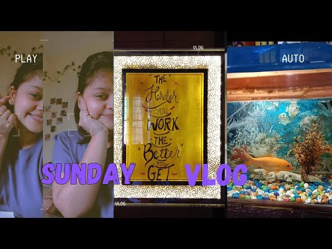 My First Vlog ll Happy Sunday 🥰 ll Let's Complete the work 👍