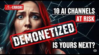 🚨 YouTube’s New Policy Will Hit These 10 AI Faceless Channels – Protect Yours!