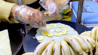 Banana Poppadoms in Taiwanese Night Market / 台灣少見! 印度香蕉煎餅