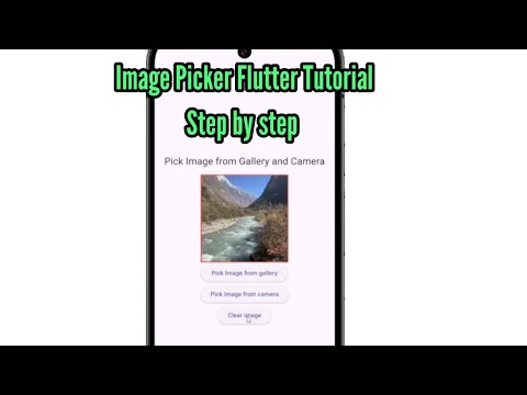 Flutter Image Picker Tutorial Step by Step - How to Pick Image from Gallery & Camera in Flutter?