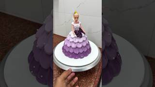 Beautiful Barbie doll cake idea #shortsfeed #shorts #trending #dollcake #barbiedollcake #barbie