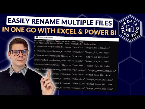 Easily Rename Multiple Files in One Go with Excel & PowerBI