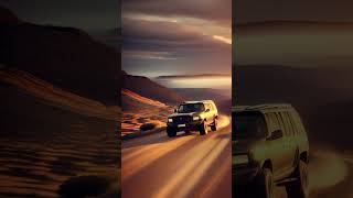 Car at sunset #airender #music #car #sanset