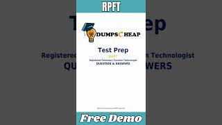 RPFT Certification Exam Dumps - Current and Absolutely free