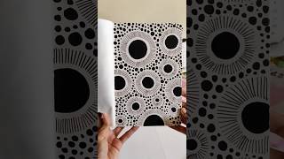 Zentangle series - 3 ❤️ |Aurora dreams|#shortsfeed #diy #zentangle art #doodleart