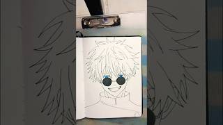 Gojo Satoru ❤️‍🔥#drawing #gojo #art #jujutsukaisen #ytshots