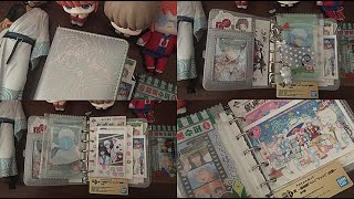 [오타쿠 브이로그 /otaku vlog] 좋아하는 걸로 꾸미는 다이어리 셋업 영상 / 바인더 셋업