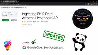 Ingesting FHIR Data with the Healthcare API || [GSP457] || Solution