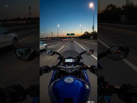 POV: Night Adventure#shorts#Motorcycle#MotorcycleRide#Dusk (or #Twilight)#Nighttime#