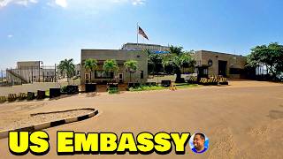 EMBASSY OF THE UNITED STATES - FREETOWN CITY  🇸🇱 Vlog 2025 - Explore With Triple-A