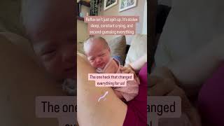 The Reflux Hold That Changed Everything #refluxbaby #babytips