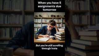 Student Struggles: Relatable Comedy Sketch | Funny Student Life | College Life