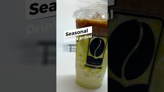 New Seasonal Drink’s Arrival 🫶🍾 #barista #coffee #cafevibes #greentea #cafe #coffeelover