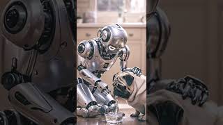 Robot drink water dog   #robot future #robot  #transformers  #RobotTechnology #futurerobot
