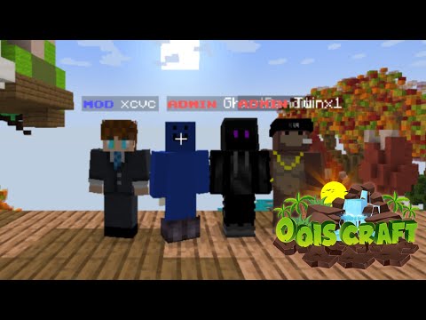 OqisCraft Minecraft server | RELEASE!!