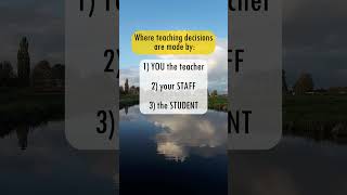 New teachers need to know this. #schoolleadership #newteacher