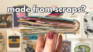 Ring-bound junk journal flip through & upcycled pages ♻️