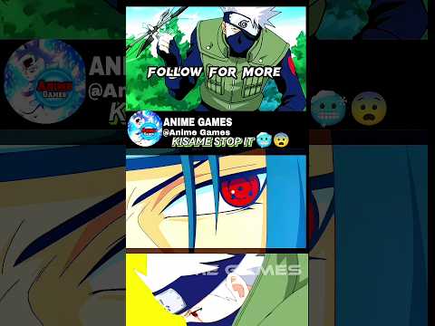 KISAME STOP🥶😨 IT KAKASHI 4KAMV EDIT#narutoshippuden#anime#kakashi#4kamv#boruto#short#trending