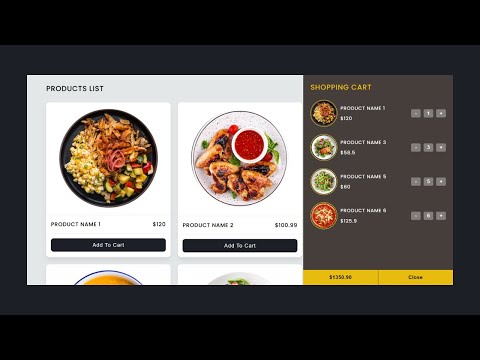 Build an Add-to-Cart App with HTML, CSS, JavaScript, and json-server | Step-by-Step Tutorial