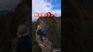 【日本最凶】Sランク登山道 蟻の塔渡り【無理ゲー】二百名山 戸隠山 #登山 #戸隠神社 #日本一