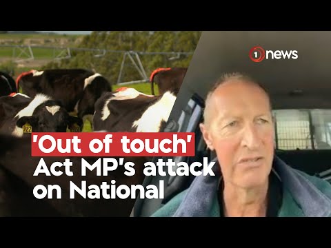 ACT MP: Farmers 'betrayed' by National's climate commitments | 1News Verian polls on TVNZ+
