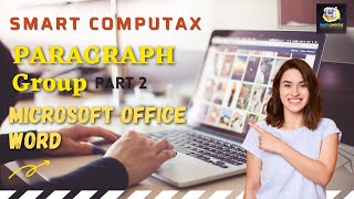 Microsoft Word Paragraph Group Part 2 Microsft Office Course #SmartComputer #SirAreeb Hindi & Urdu