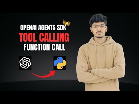 Tool calling using OpenAI Agents SDK | urdu/hindi