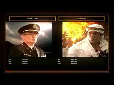 CnC Generals ZH Shockwave - Laser General Vs Demolitions General Challenge