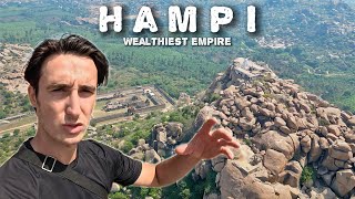 Exploring one of the Wealthiest Empire's in History - Vijayanagara Empire, Hampi 🇮🇳