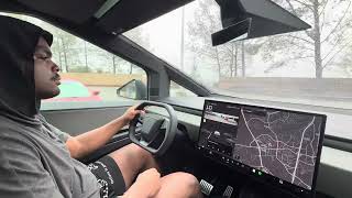 Cyber Truck Test drive