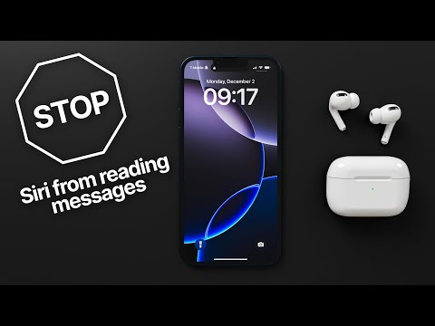 Stop Siri From Reading Messages on AirPods & Apple CarPlay