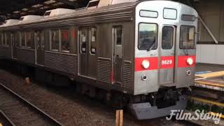宮崎台駅高速通過&発着シーン（東急、東京メトロ、東武車両）