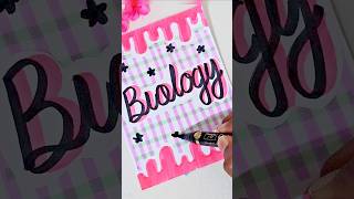 😍Simple coverpage Design #shorts #ytshorts #drawing