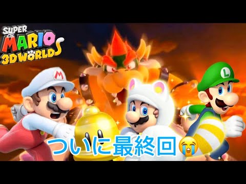 「かどつかのプレイ動画」20はスーパーマリオ3Dワールドでついにクッパとバトル！勝利を手にするのはどっちだ！？