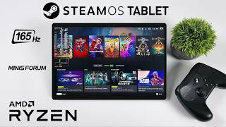 Official SteamOS 3.8 On A Tablet Is CRAZY! 165Hz AMD Ryzen POWER!