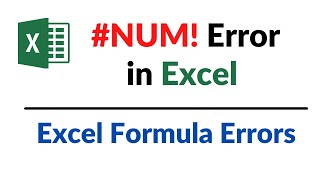 #NUM! error in Excel
