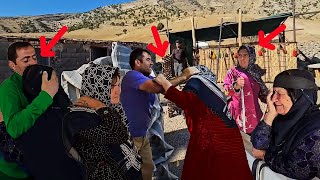 A strange guest among the grandma's family and sorrow of the nomads