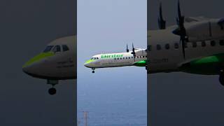 Binter Canarias ATR 72-600 (EC-NOR) landing at TFS from ACE #binter #atr #atr72 #airport #airplane
