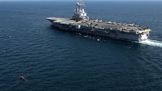 法國航母闖南海遭40艘解放軍艦圍觀