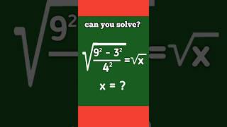 redical math problem #mathsolympiad #maths #mathstricks