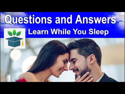English Conversation Questions and Answers, Learn while you Sleep