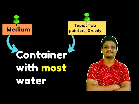 Container with most water | Two Pointers | Greedy | Leetcode | C++