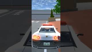 Taking the police on a night trip#shorts#sakuraschoolsimulator#sakuragame#mobilegame#faba...