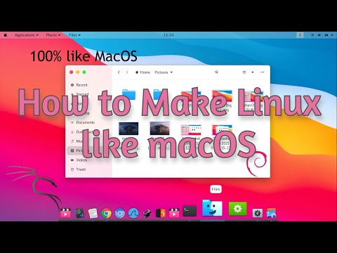 How to Make Linux like macOS Big Sur Theme [ Kali Linux 2024 ]