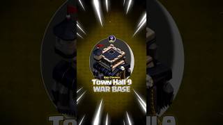 BEST TH9 WAR BASE 2025 #clashofclansindonesia#unaclasher #th9